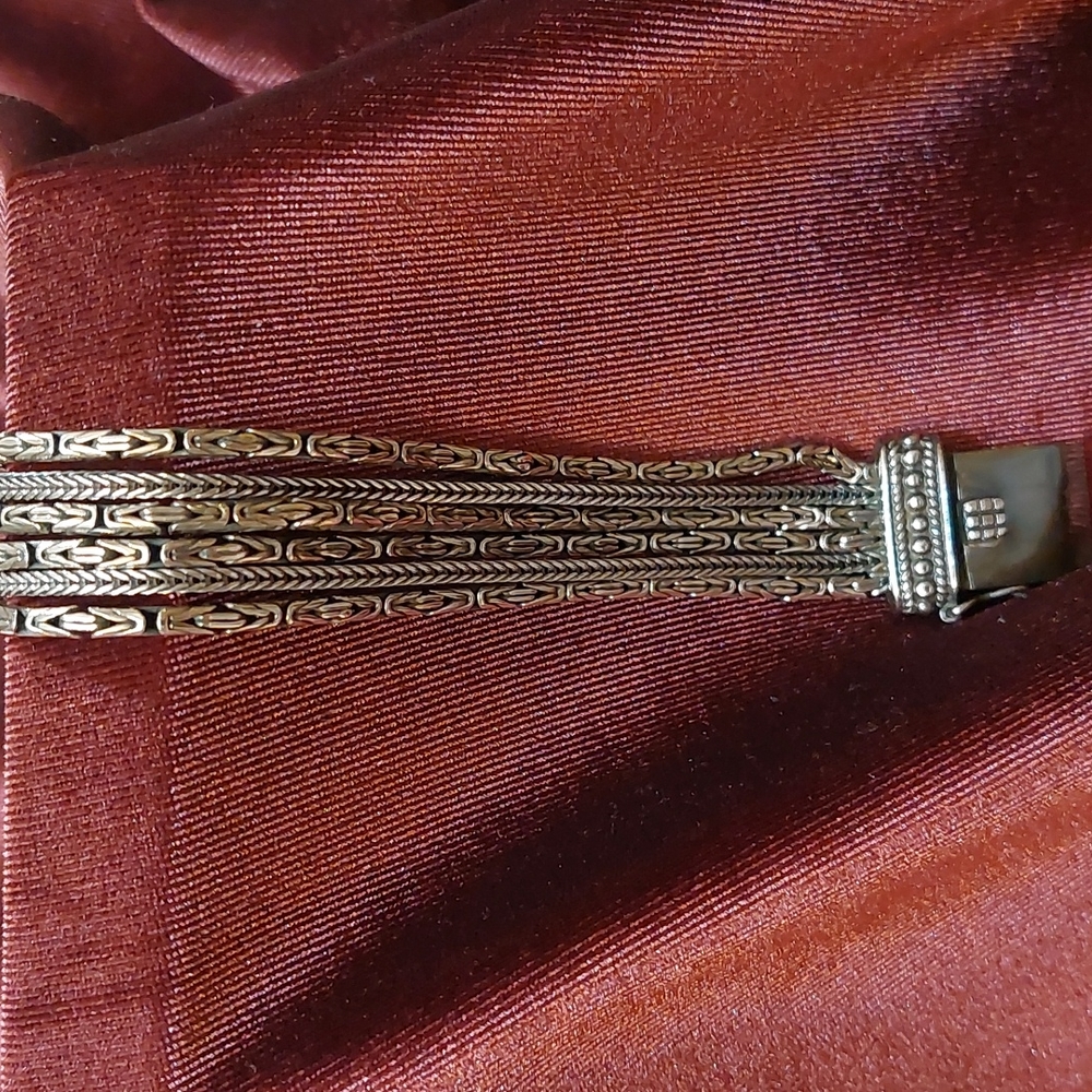 Silpada oxidized sterling silver bracelet